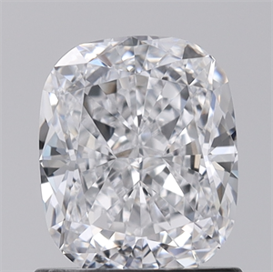 Image of 1.21carat D VVS2 Lab created Cushion cut Diamond Image of 1.21carat D VVS2 Lab created Cushion cut Diamond